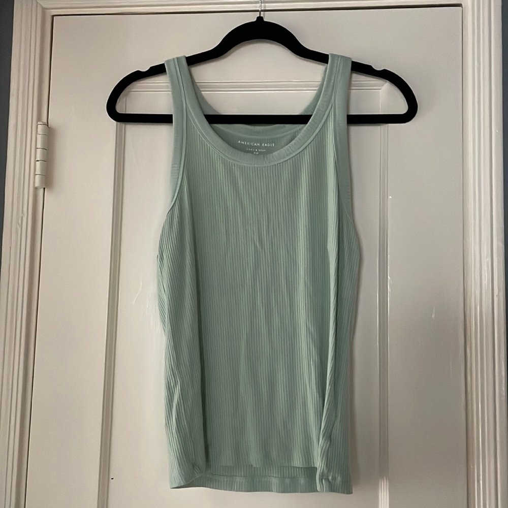 NWOT American Eagle Soft and Sexy Rib tank top size MEDIUM
